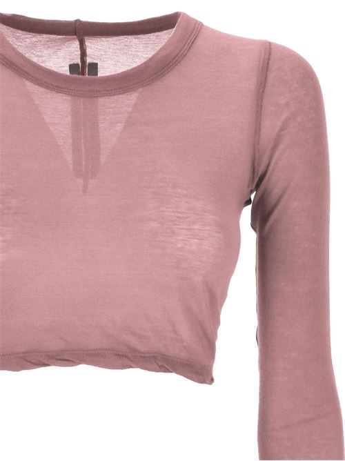 Powder pink organic top Rick Owens | RP01D2220UC63